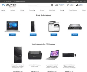 PCshopper.co.za Screenshot