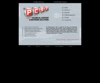 PCsitech.ca(PCSITECH) Screenshot