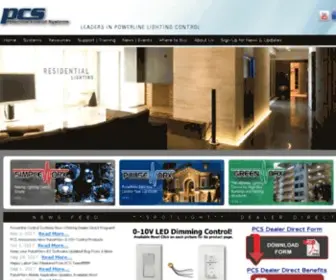 PCslighting.com(Commercial Light Control Systems) Screenshot