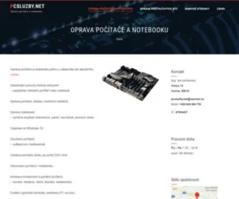 PCsluzby.net(Oprava počítače a notebooku) Screenshot