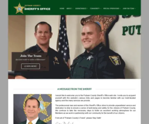 Pcso.us(Putnam County Sheriff's Office) Screenshot