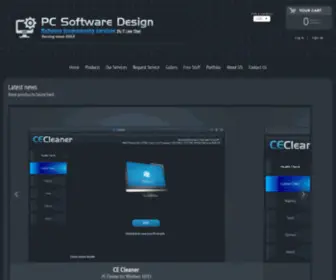 PCsoftwaredesign.com(PC Software Design) Screenshot