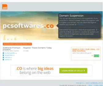 PCsoftwares.co(PC Softwares crack serials) Screenshot