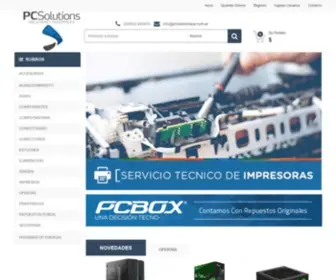 PCsolutionspa.com.ar(PC Solutions) Screenshot