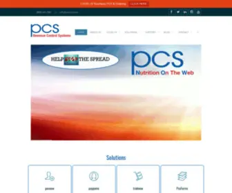 PCsrevenuecontrol.com(School Lunch POS) Screenshot