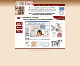PCstitch.com(Home of pcstitch) Screenshot