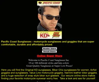 PCsun.com(Pacific Coast Sunglasses Inc) Screenshot