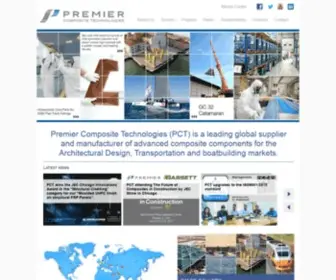 PCT.ae(Premier Composite Technologies) Screenshot