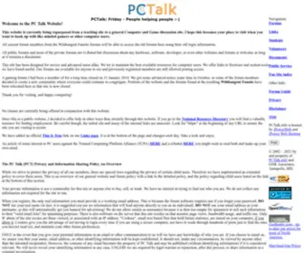 Pctalk.info(Pctalk info) Screenshot