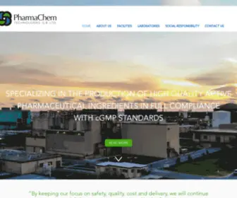 PCtbahamas.com(PharmaChem Technologies G.B) Screenshot