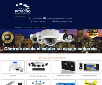 PCtecno.com.uy(Seguridad Electronica) Screenshot