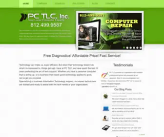 PCTLC.com(Computer Repair Evansville) Screenshot