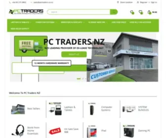 PCtraders.co.nz(PC Traders NZ Used Laptops & Computers) Screenshot