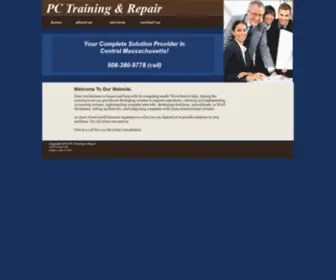 PCtrainingrepair.com(My Website) Screenshot