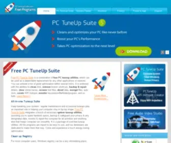 PCtuneupsuite.com(PCTuneUp Software) Screenshot