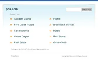 Pcu.com(Pcu) Screenshot