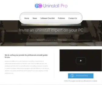 Pcuninstallpro.com(Pcuninstallpro) Screenshot