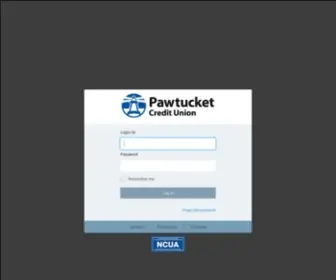 Pcuonline2.org(Pawtucket Credit Union) Screenshot