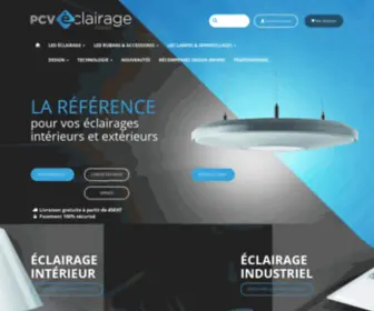 PCveclairage.fr(PCV) Screenshot