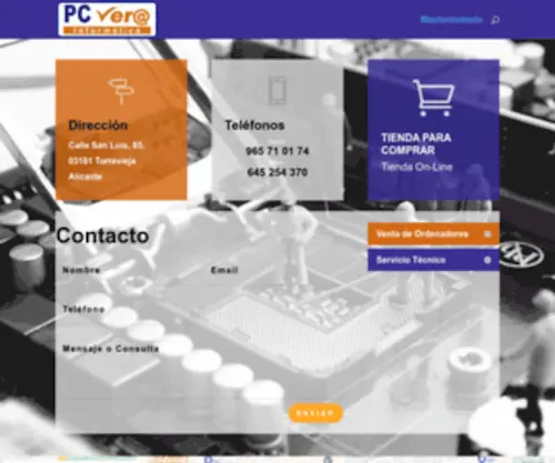 Pcvera.com(Tu tienda de Informática) Screenshot
