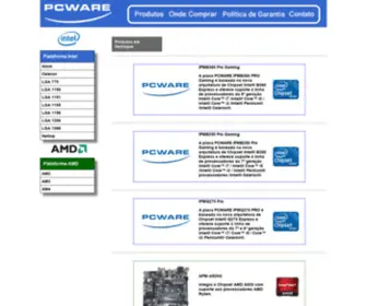 PCwarebr.com.br(PCWARE) Screenshot