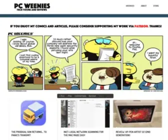 PCweenies.com(The PC Weenies) Screenshot