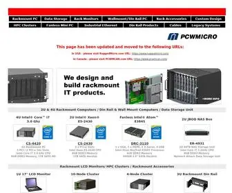 PCwnet.com(Rackmount Computer) Screenshot