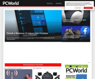 Pcworld.hu(Főoldal) Screenshot