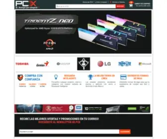PCX.com.mx(Comprar ram) Screenshot