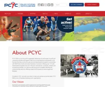 PCYCNSW.org.au(PCYC NSW) Screenshot