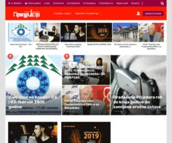 PD-Online.info(Grad Prijedor online vijesti i informacije) Screenshot