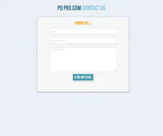 PD-Pro.com(Contact Us) Screenshot