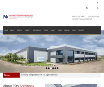 Pdaarchitects.com(About PDA Architects We are the utopians who have the vision) Screenshot