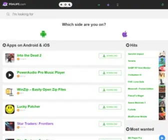 Pdalife.com(Apps for Android and iOS) Screenshot