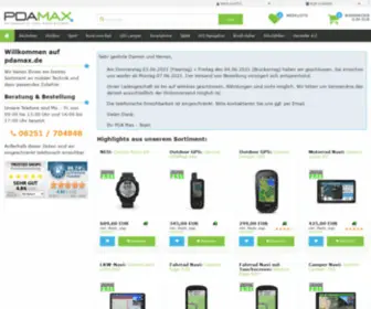 Pdamax.de(PDA Max) Screenshot