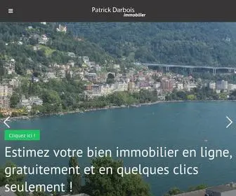 Pdarboisimmobilier.ch(Agence) Screenshot