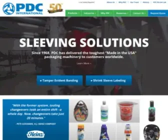 PDC-Corp.com(PDC International) Screenshot