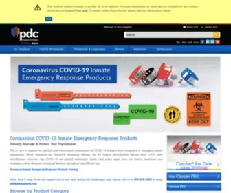 Pdcinmateid.com(PDC InmateID) Screenshot