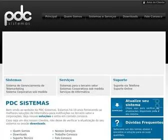 PDcsistemas.com.br(PDC Sistemas) Screenshot