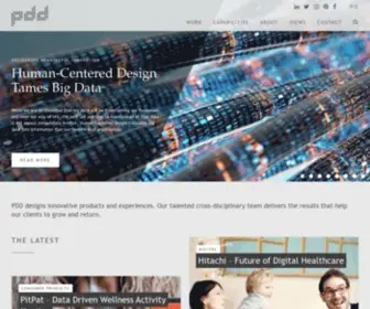 Pddinnovation.com(Product & Experience Design Innovation Consultancy) Screenshot
