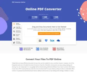 PDF-Converter-Online.com(Online PDF Converter) Screenshot