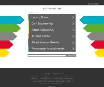 PDF-Drive.net(Just another WordPress site) Screenshot