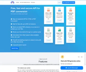 PDF-Generator.online(Pdf generator) Screenshot