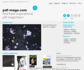 PDF-Mags.com(PDF Mags) Screenshot