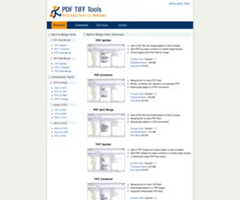 PDF-Tiff-Tools.com(PDF to TIFF) Screenshot