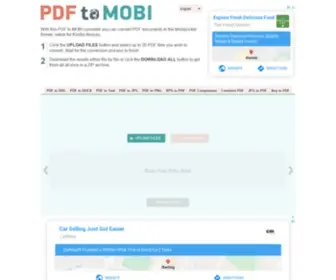 PDF2Mobi.com(PDF to MOBI) Screenshot