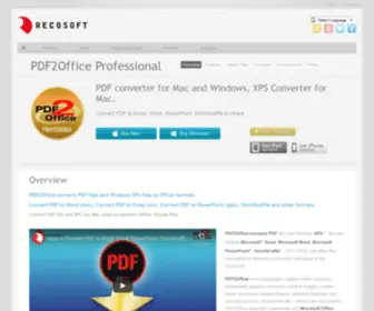 PDF2Office.com(PDF Converter) Screenshot