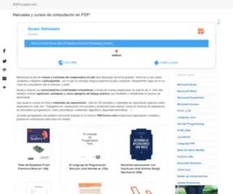 PDfcursos.com(Descargar y ver tutoriales gratuitos en PDF) Screenshot