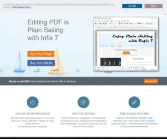 Pdfediting.com(Infix PDF Editor) Screenshot