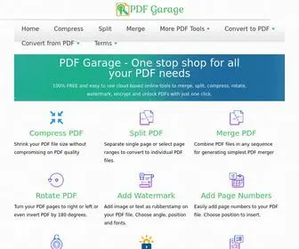 PDfgarage.com(PDF Garage) Screenshot